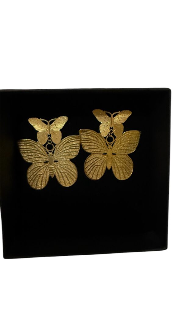 Pendientes mariposa