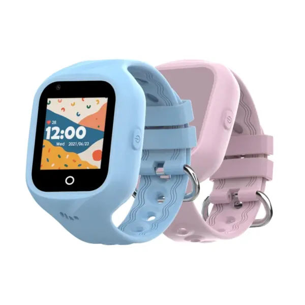 Celly Smartwatch Kids 4G 2 Correas Azul y Rosa