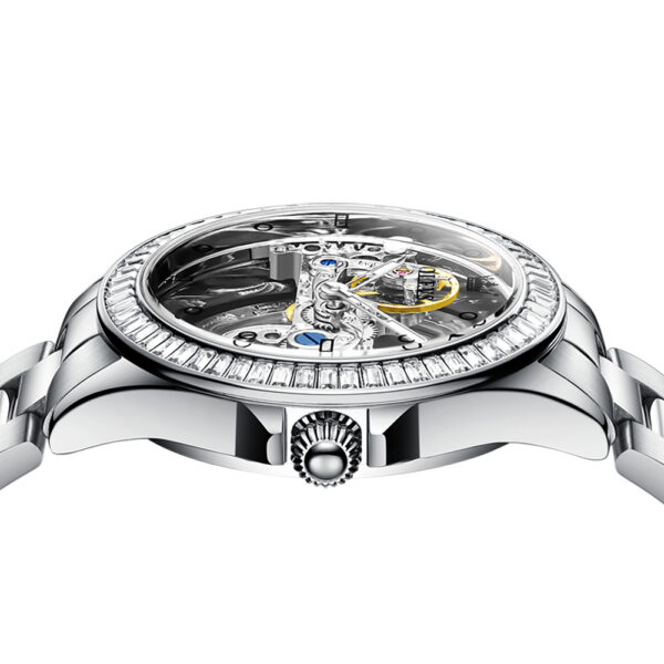 Reloj Automático Skeleton OLEVS Unisex de Lujo – Mecánismo Visible - Imagen 9