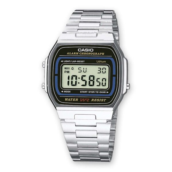 Reloj Casio A164WA-1 | Digital, Clásico y Resistente al Agua