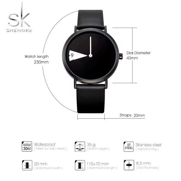 SHENGKE - Reloj Minimalista para Mujer - Imagen 24