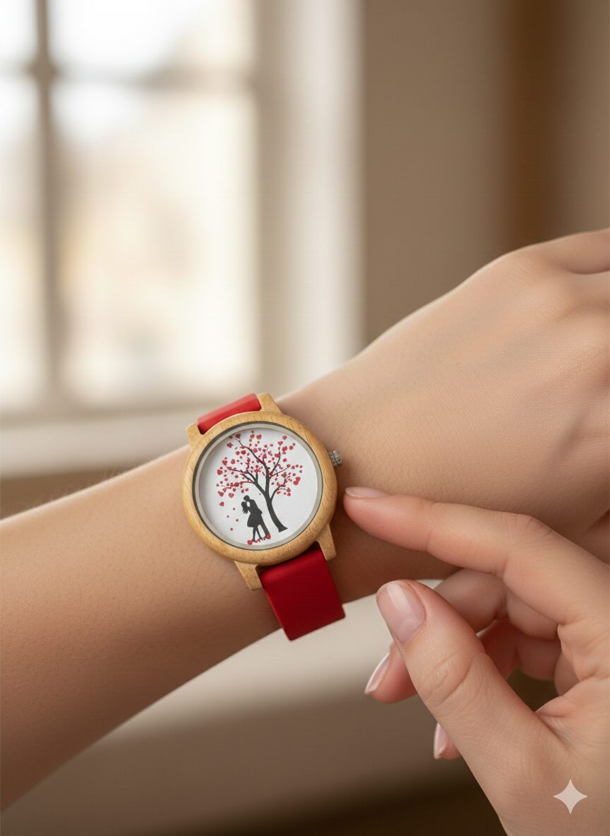 Reloj Unisex de Bambú 44mm con Movimiento Miyota | Reloj de Madera Natural, Cuarzo, Estilo Moda y Lujo - Imagen 5