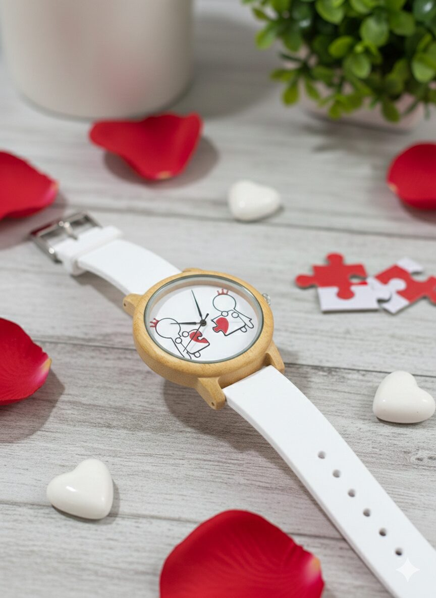 Reloj Unisex de Bambú 44mm con Movimiento Miyota | Reloj de Madera Natural, Cuarzo, Estilo Moda - Imagen 7