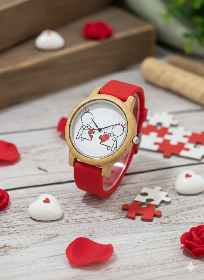 Reloj Unisex de Bambú 44mm con Movimiento Miyota | Reloj de Madera Natural, Cuarzo, Estilo Moda - Imagen 4