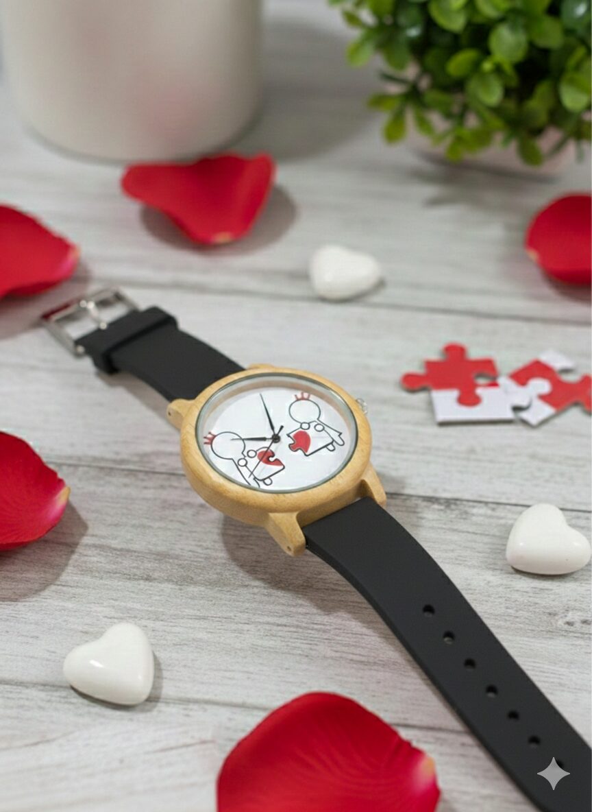 Reloj Unisex de Bambú 44mm con Movimiento Miyota | Reloj de Madera Natural, Cuarzo, Estilo Moda - Imagen 6