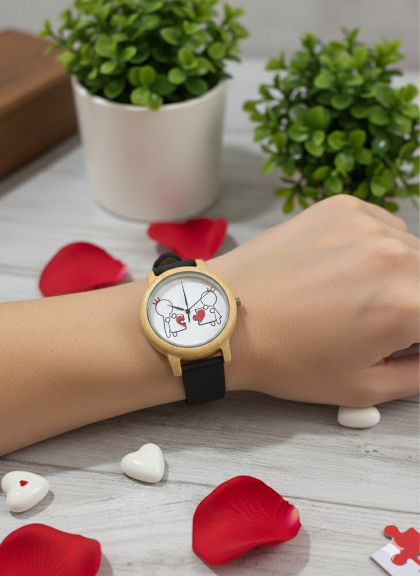 Reloj Unisex de Bambú 44mm con Movimiento Miyota | Reloj de Madera Natural, Cuarzo, Estilo Moda - Imagen 10