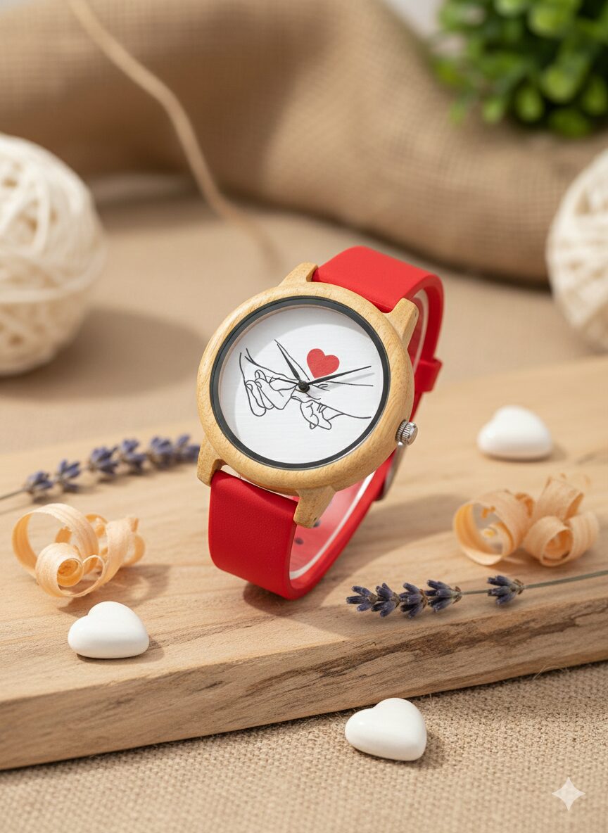 Reloj Unisex de Bambú 44mm con Movimiento Miyota | Reloj de Madera Natural, Cuarzo, Estilo Moda - Imagen 7